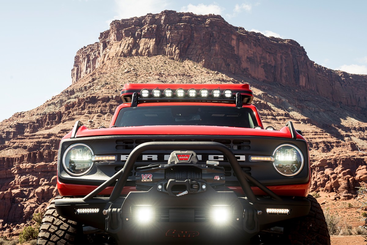 Custom Ford Bronco made with 4 Wheel Parts in Moab, Utah