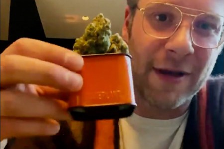 Seth Rogen with Houseplant weed brand