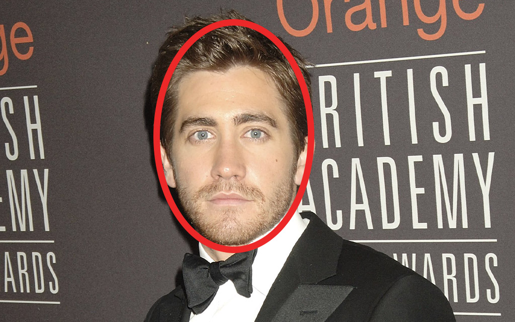 Jake Gyllenhaal Oval Face Shape