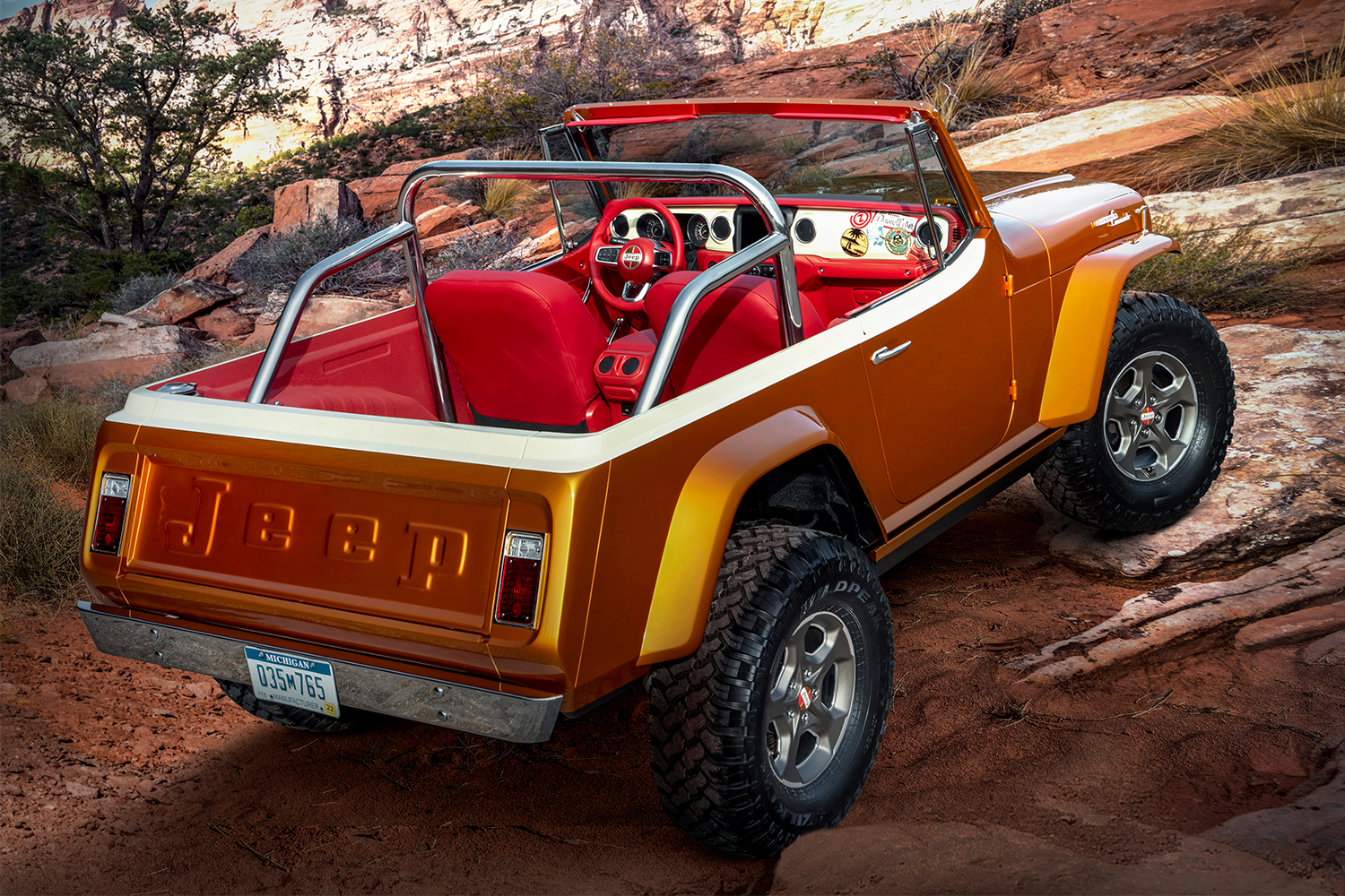 The Jeepster Beach Concept Vehicle
