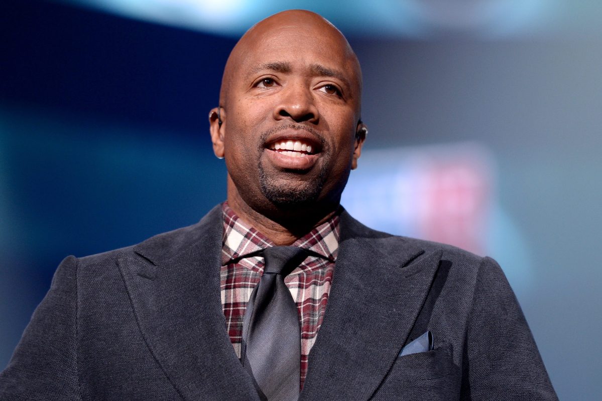 Kenny Smith on TNT at tip-off of the 2015 NBA All-Star game. 