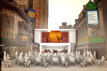 Shipping container theater
