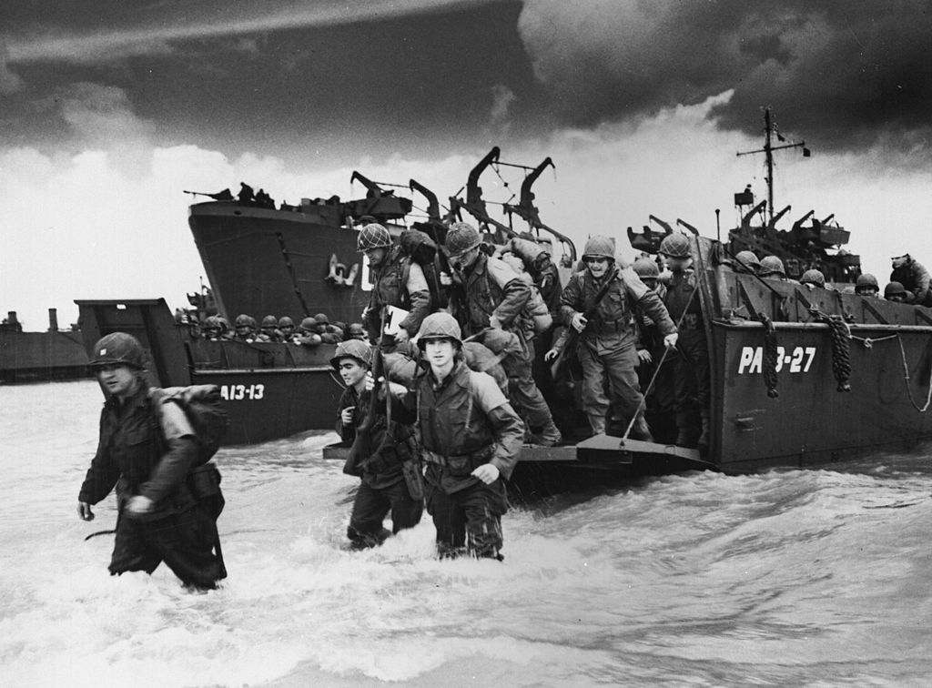 World War II. Normandy landings.
