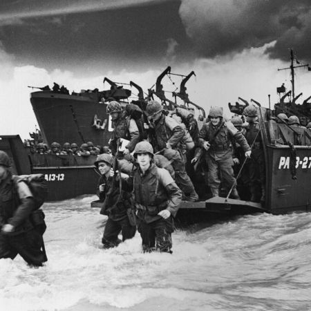 World War II. Normandy landings.