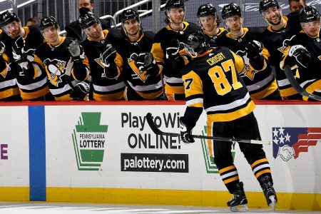 Sidney Crosby of the Pittsburgh Penguins