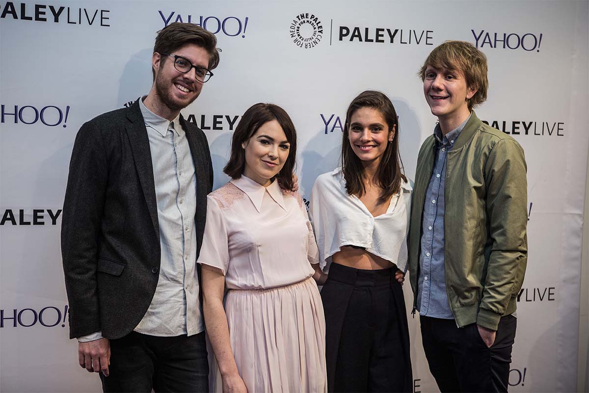 The cast of Please Like Me in 2015