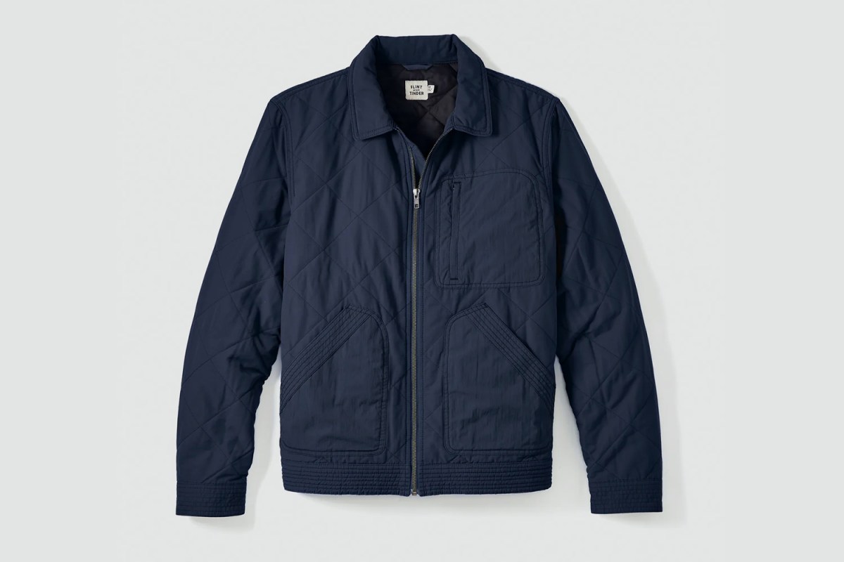 Flint and Tinder Quilted Flight Jacket