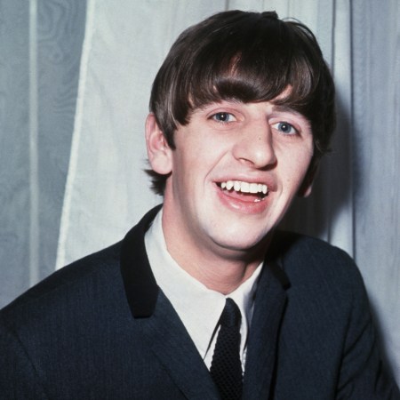 Starr English Tea Towel Ringo Starr Peace and Love StatueRingo's Beatle Kits
