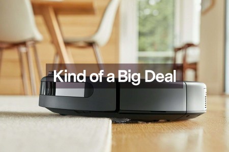 A robovac, now on sale at eBay