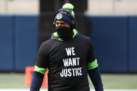 Russell Wilson of the Seattle Seahawks