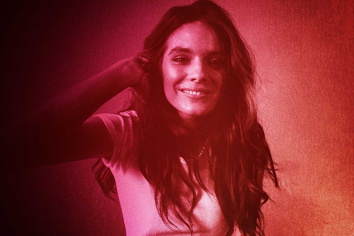 A portrait of actress Caitlin Stasey
