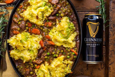 A picture of Guinness stew