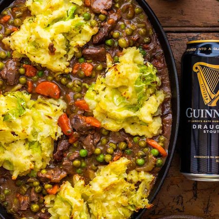 A picture of Guinness stew