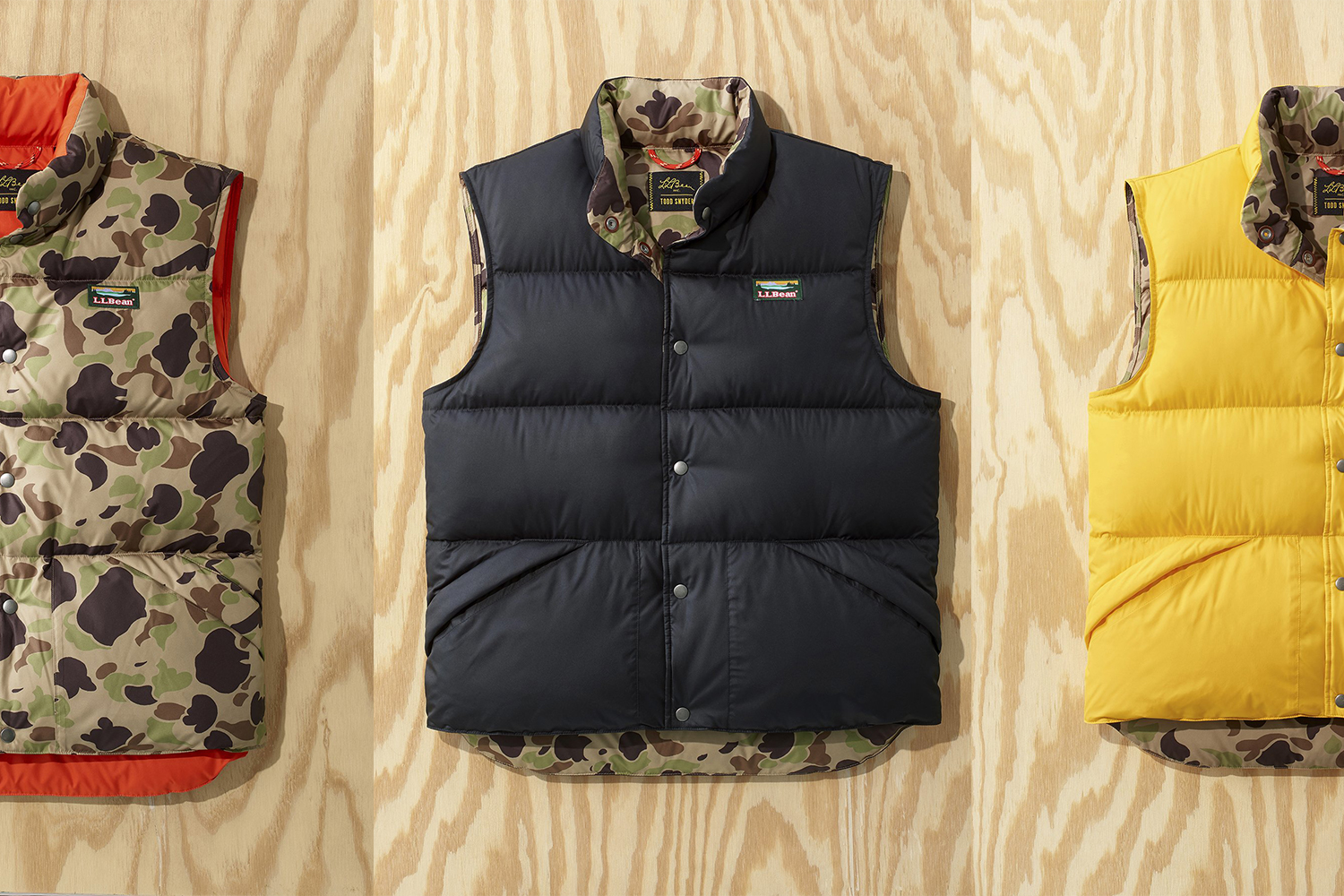 Todd Snyder x L.L.Bean Puffer Vests