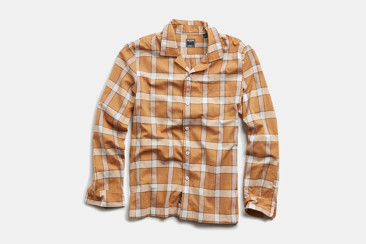 Todd Snyder's Plaid Camp Collar Shirt Is 55% Off - InsideHook