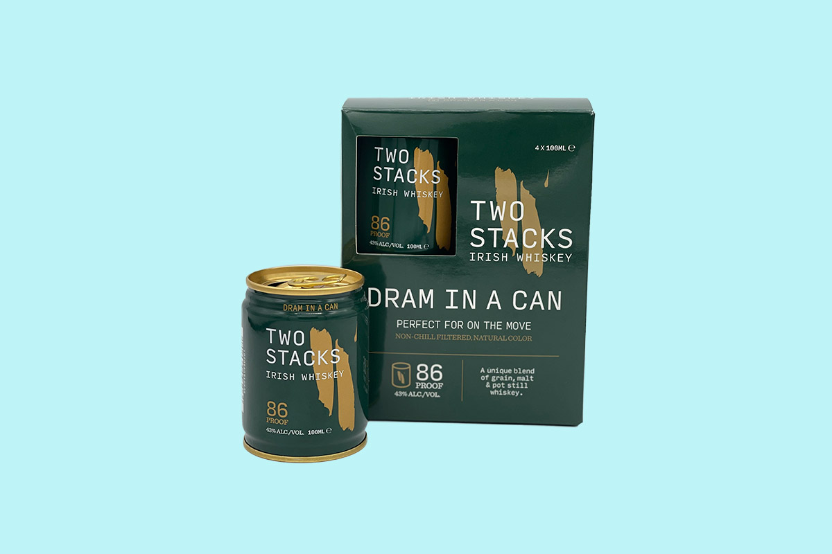 Two Stacks Is Putting Irish Whiskey in a Can. Is It Any Good?