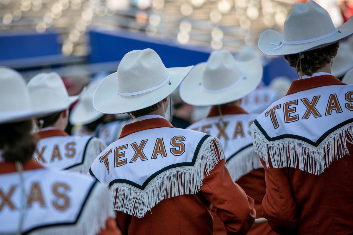 The Texas Longhorns student band