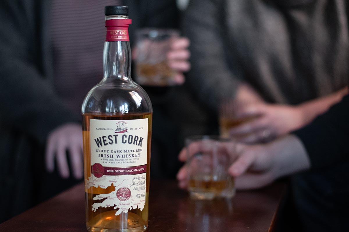 West Cork's new Irish whiskey release, which spent time in both former bourbon casks and stout beer barrels