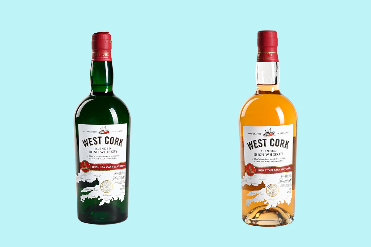 West Cork's two new whiskey releases, rested a second time in IPA and Stout casks