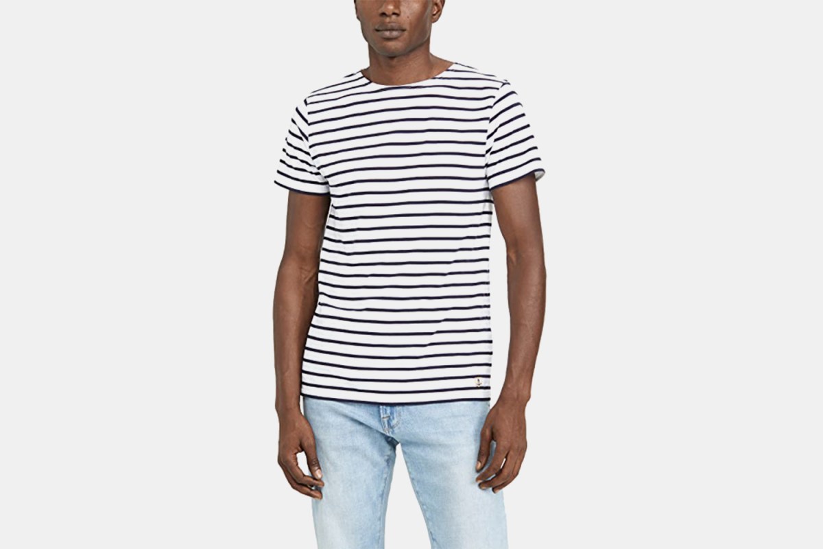 Armor Lux's Short Sleeve Striped T-Shirt Is 30% Off at East Dane ...