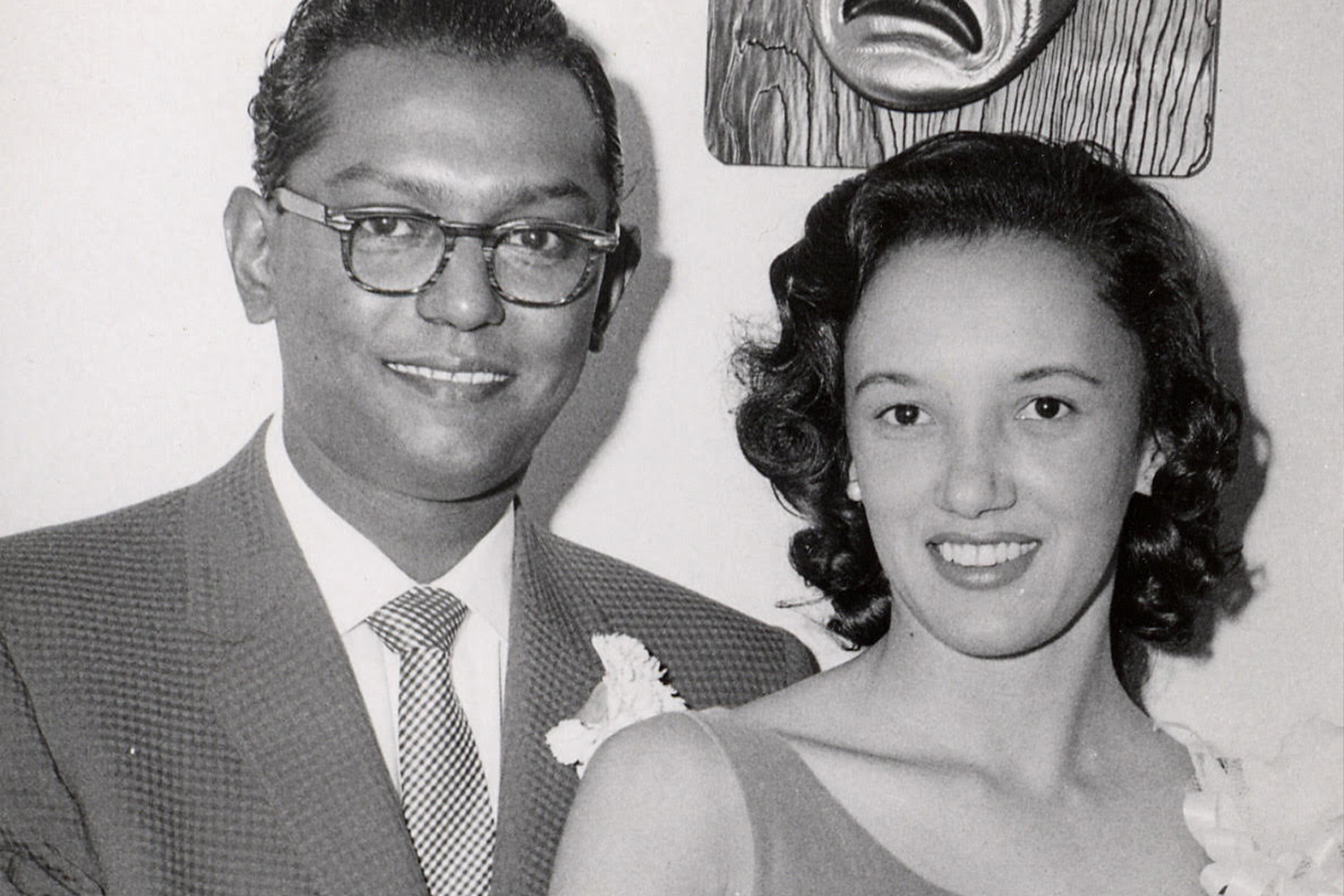 Ben and Virginia in 1958