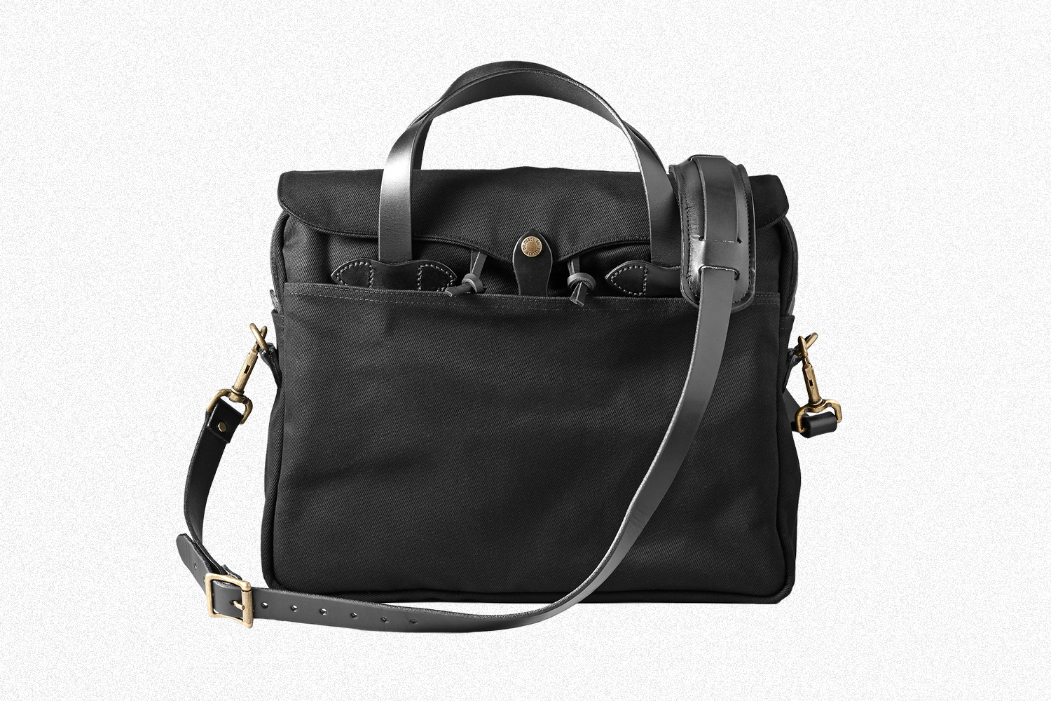 Filson Rugged Twill Original Briefcase in black