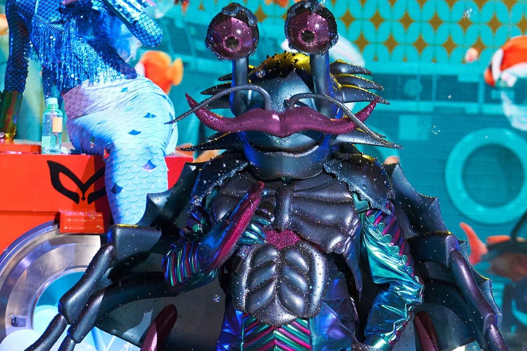 Bobby Brown as The Crab on "The Masked Singer"