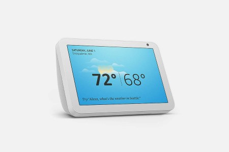 product shot of the Echo Show 8, now on sale at Woot