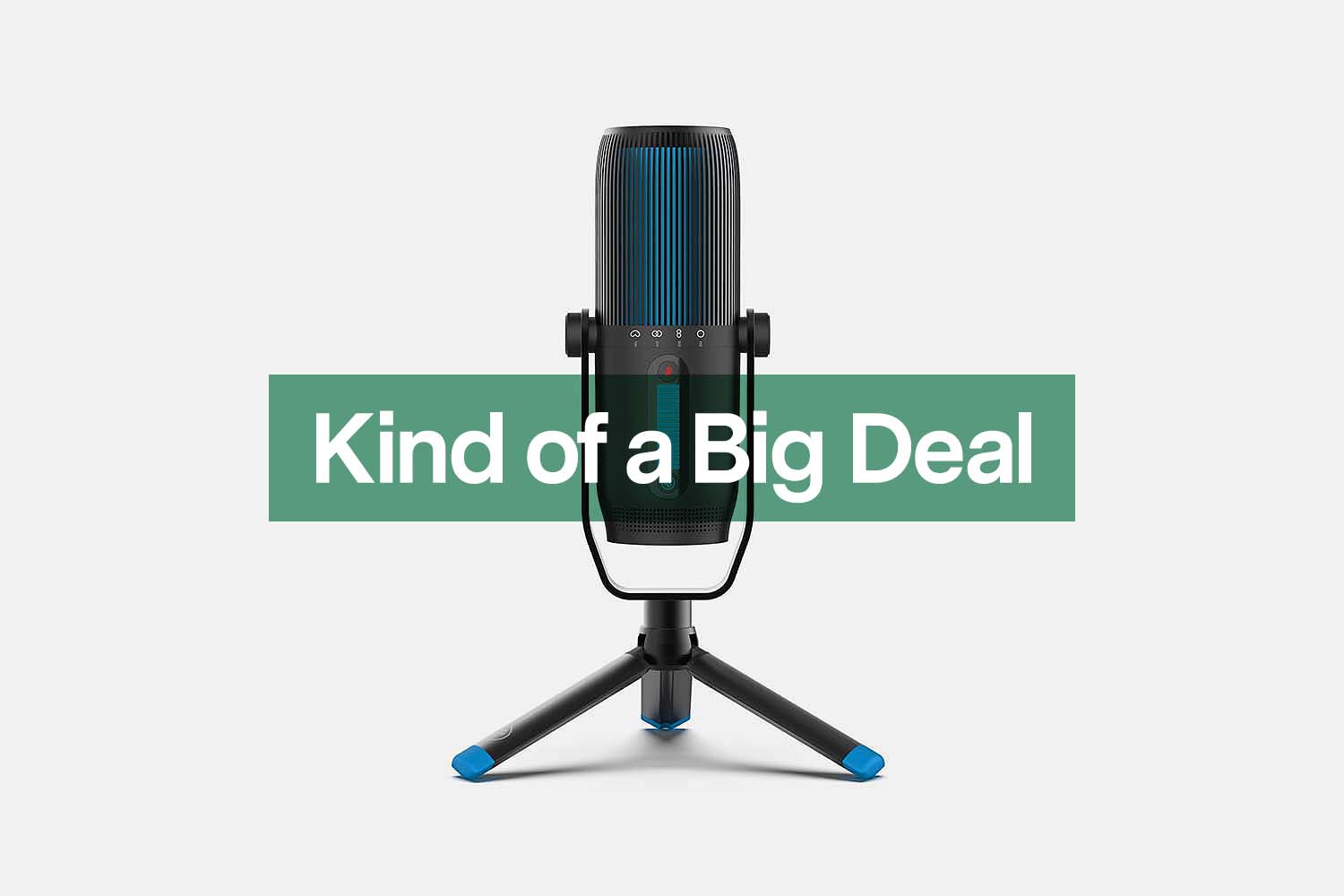 A JLab Audio USB microphone, now on sale at Amazon