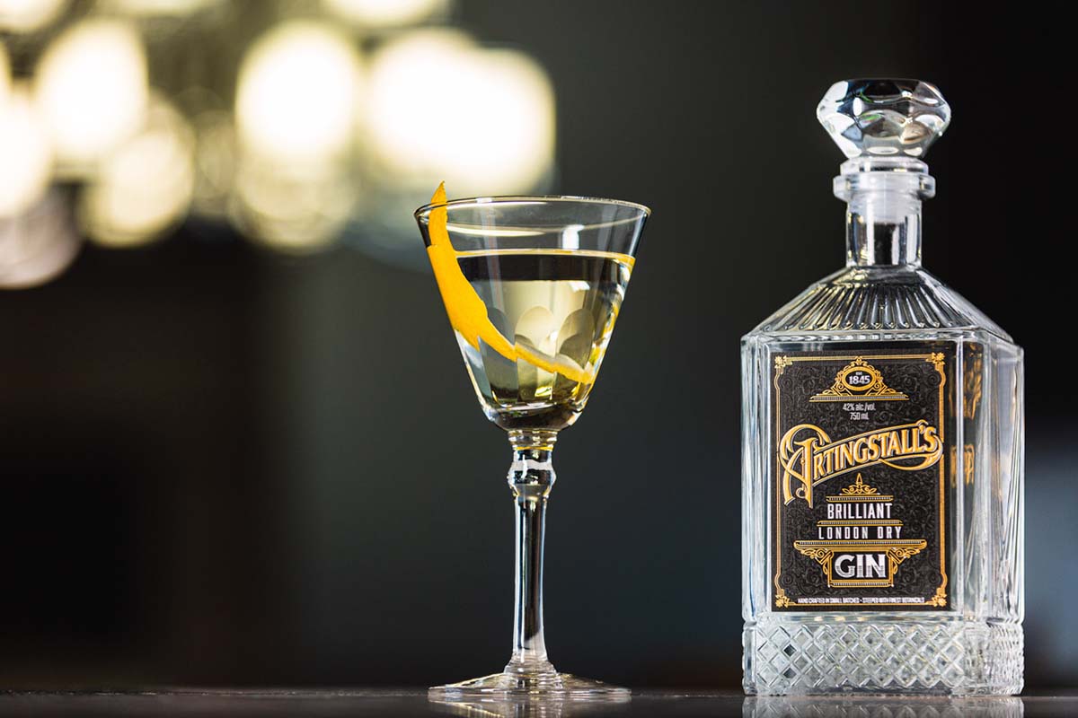Artingstall's Gin martini with a twist