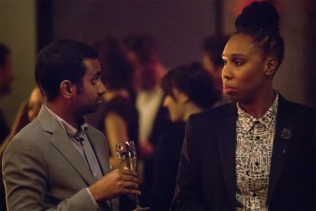 Aziz Ansari and Lena Waithe in "Master of None"