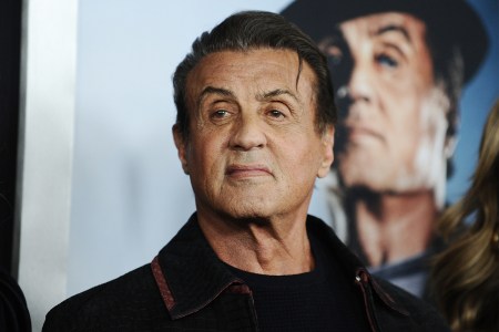 Sylvester Stallone at the premiere of Creed II in New York City