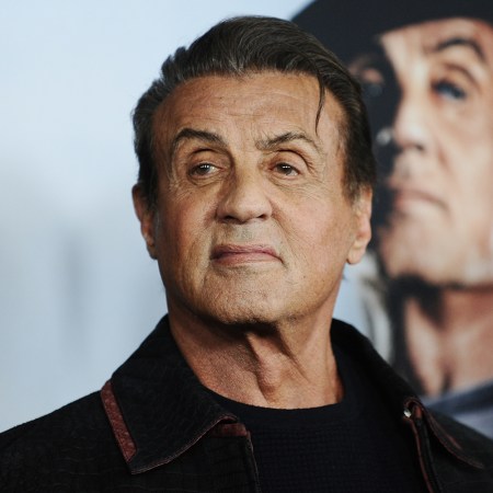 Sylvester Stallone at the premiere of Creed II in New York City