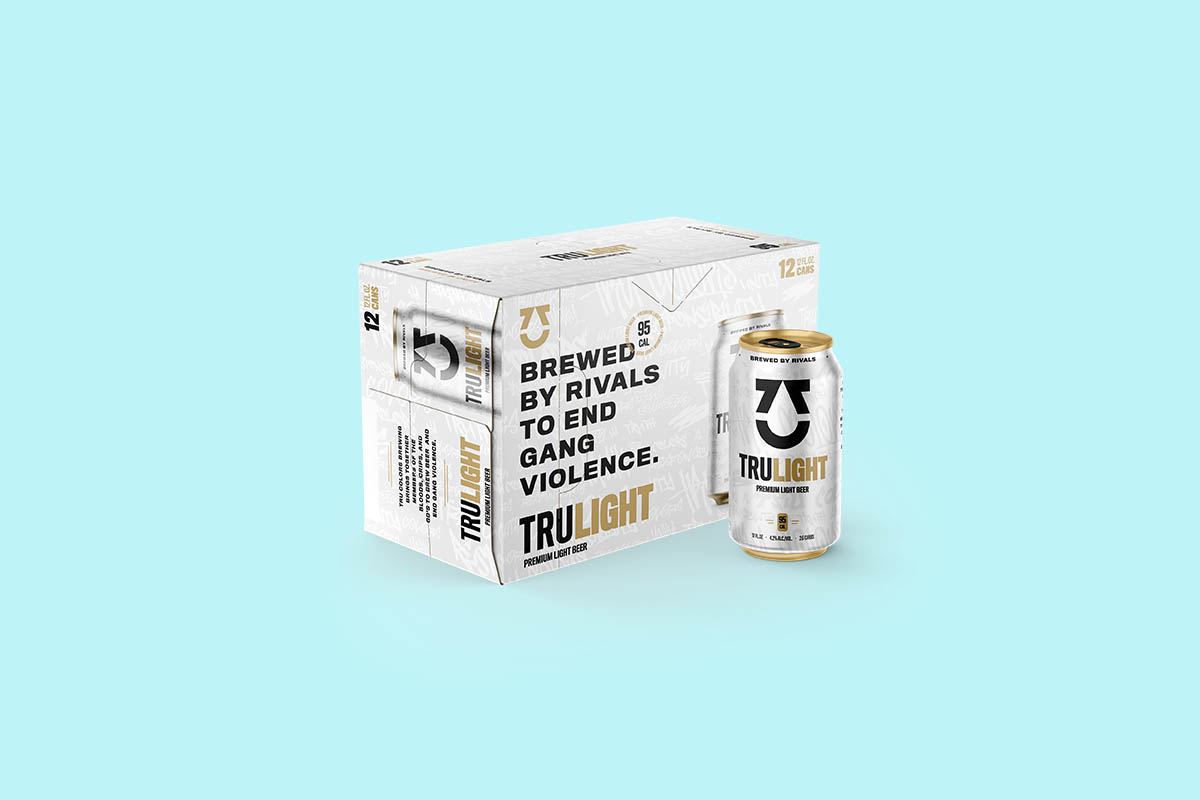 TRU Light beer from TRU Colors brewery, on sale in 2021