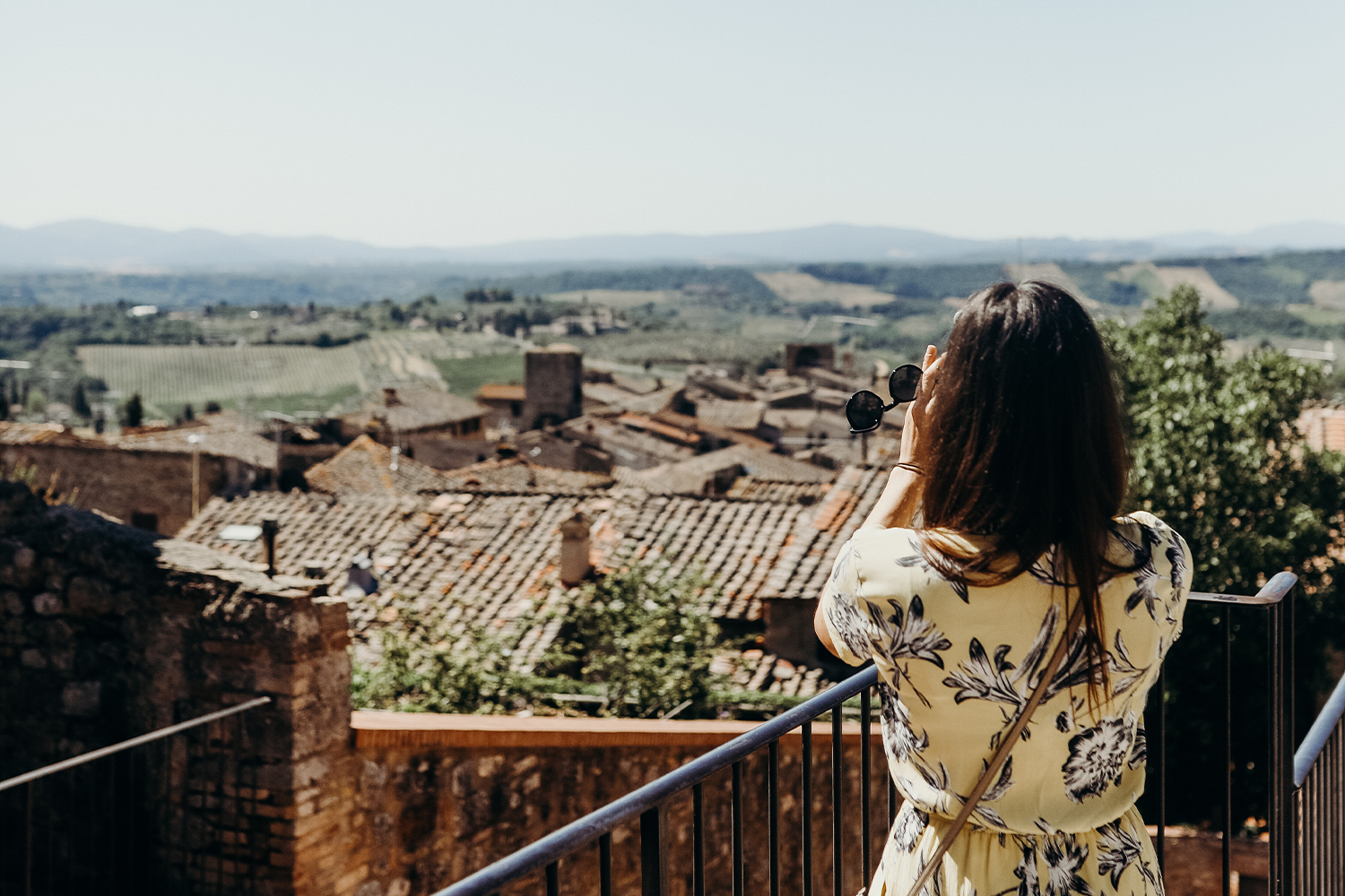 A FTLO traveler in Tuscany
