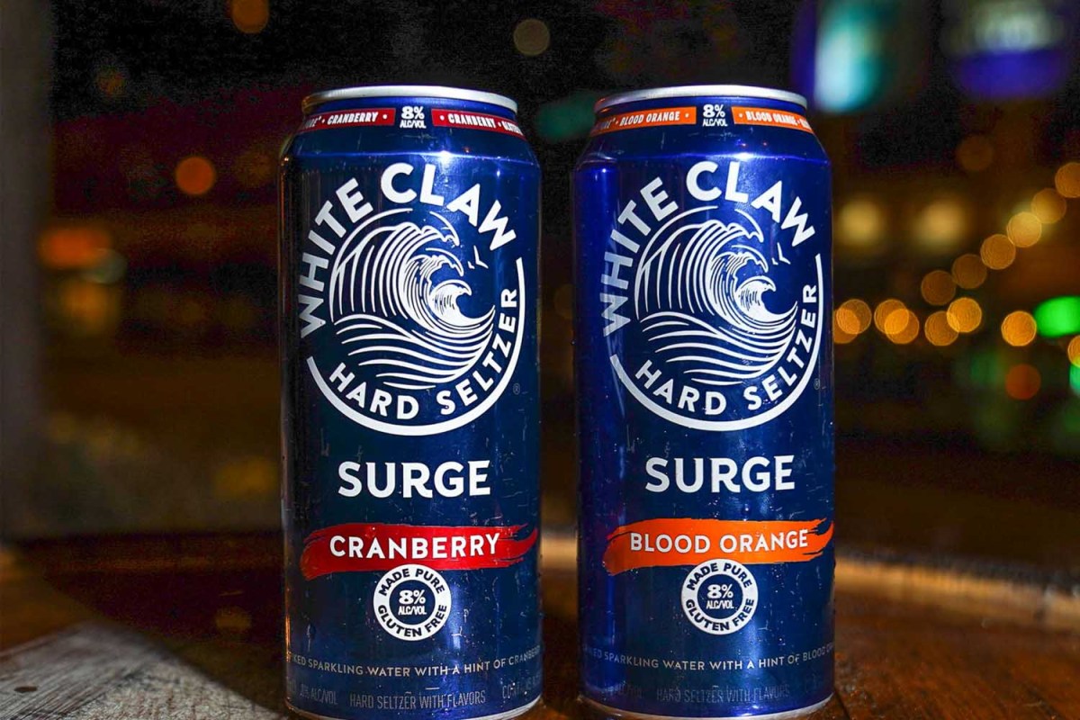 White Claw Surge Cans