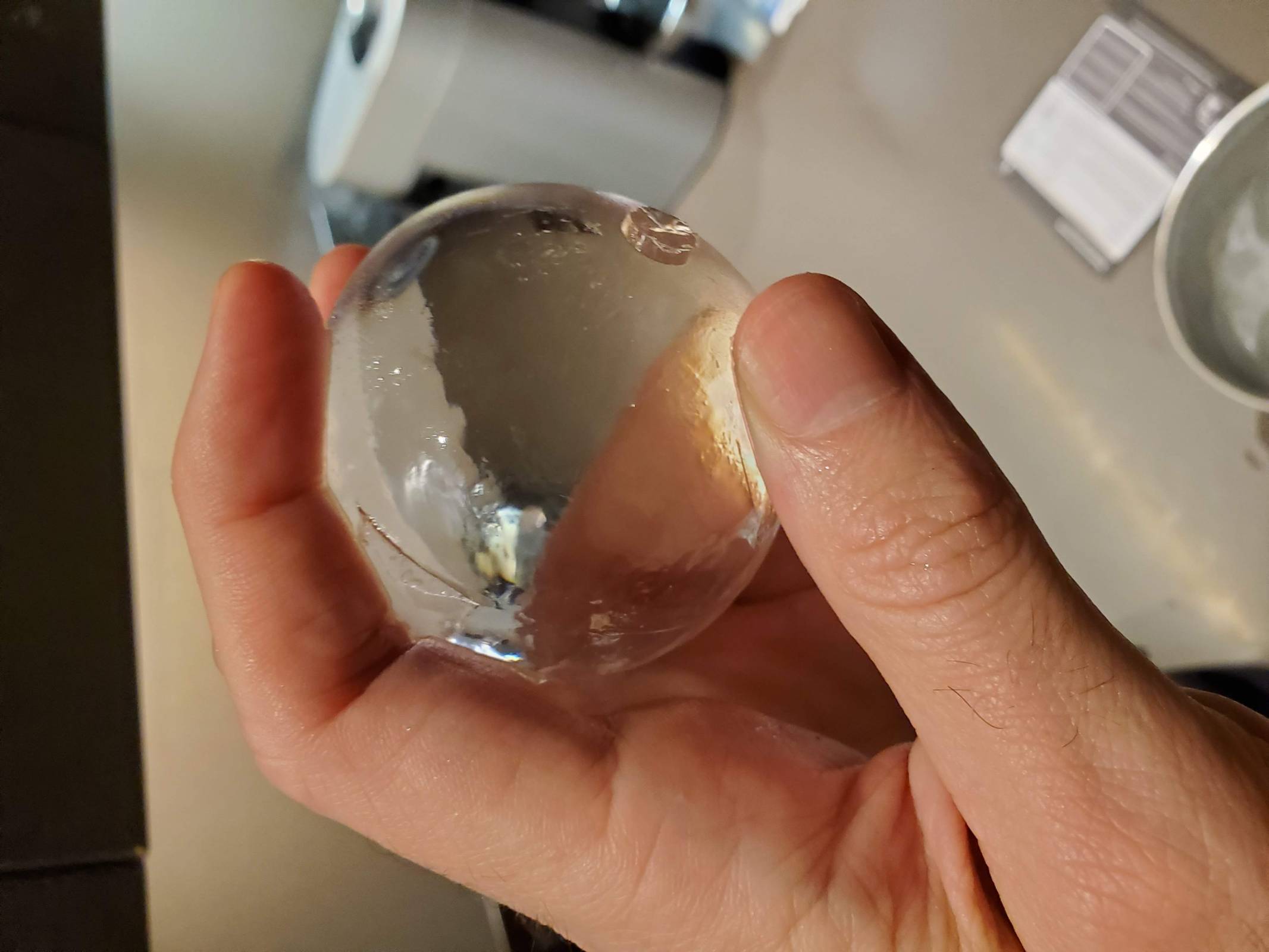 Review The Wintersmiths Phantom Ice Sphere Maker Is a GameChanger