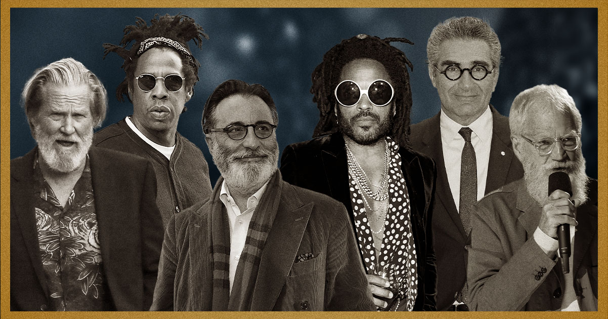 jeff bridges, jay z, lenny kravitz, eugene levy, david letterman