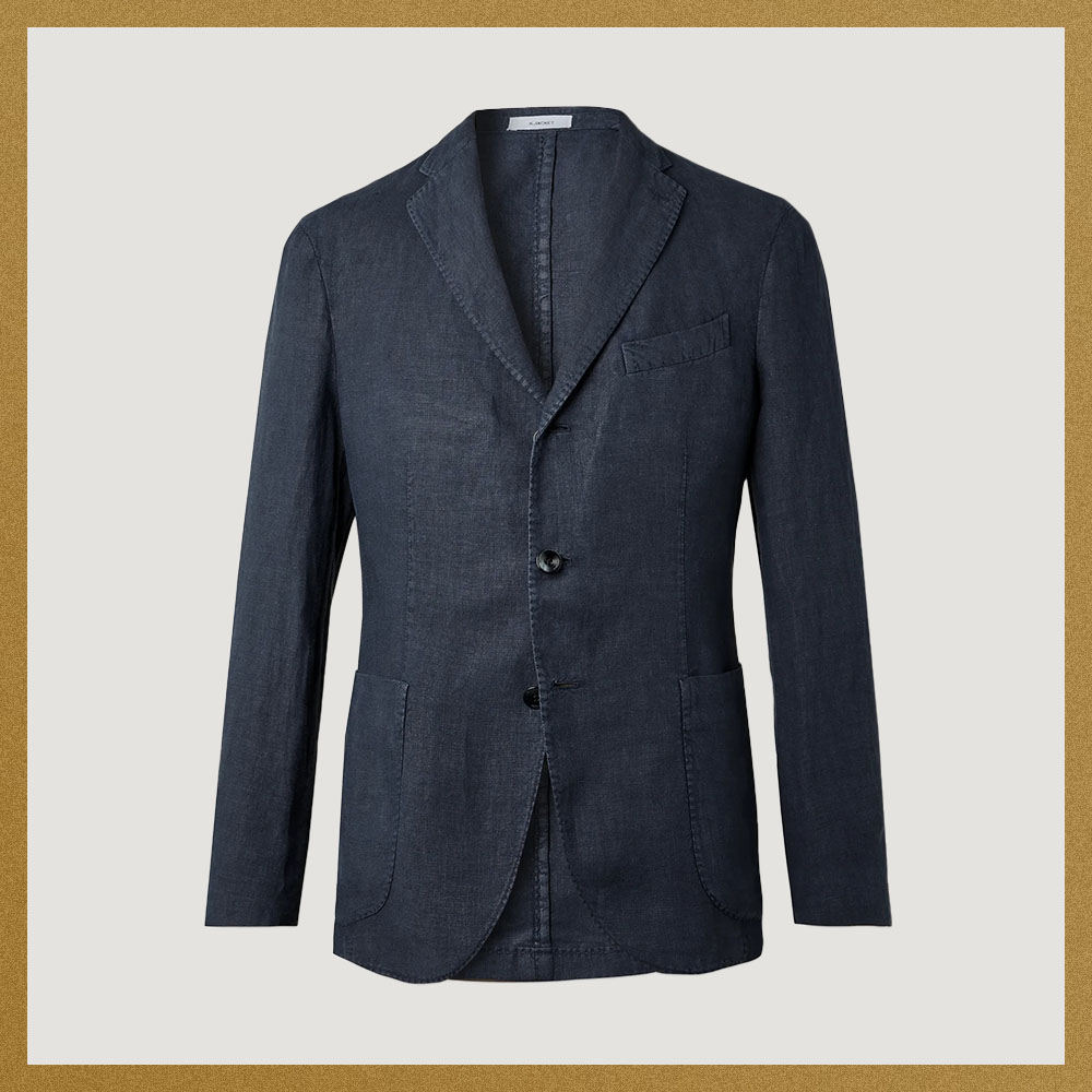 BOGLIOLI Linen Suit Jacket