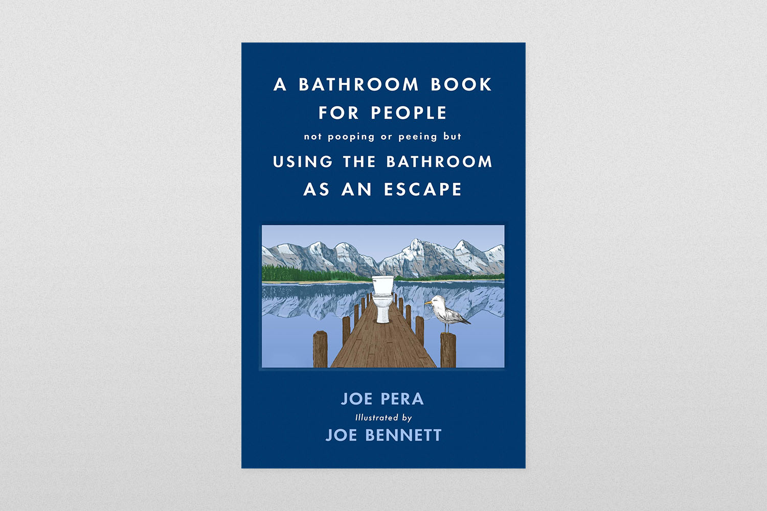 A Bathroom Book for People Not Pooping or Peeing But Using the Bathroom as an Escape