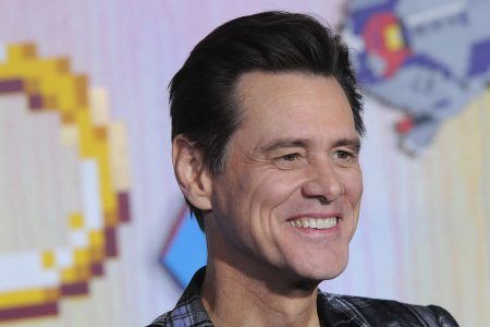 Jim Carrey at a screening of "Sonic The Hedgehog" in California