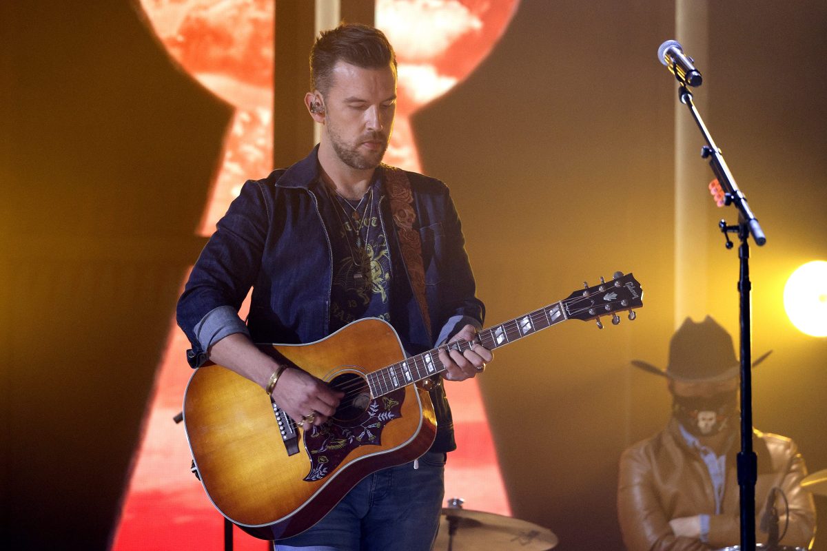 T.J. Osborne of Brothers Osborne performs onstage at the 56th Academy of Country Music Awards at the Ryman Auditorium on April 18, 2021 in Nashville, Tennessee.