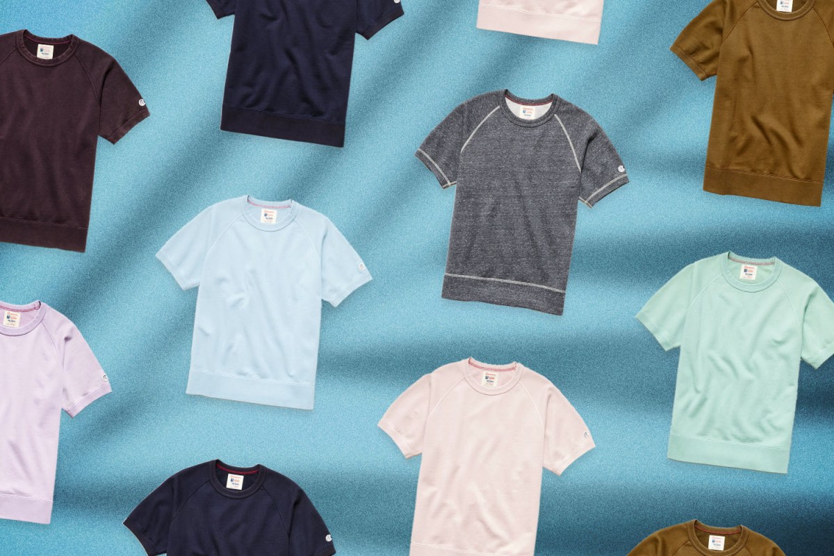 The short sleeve sweatshirt: a criminally underrated garment if ever there was one.