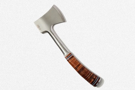 The Full Metal Jacket Axe from Rill Simple Tools on a grey background