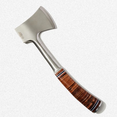 The Full Metal Jacket Axe from Rill Simple Tools on a grey background