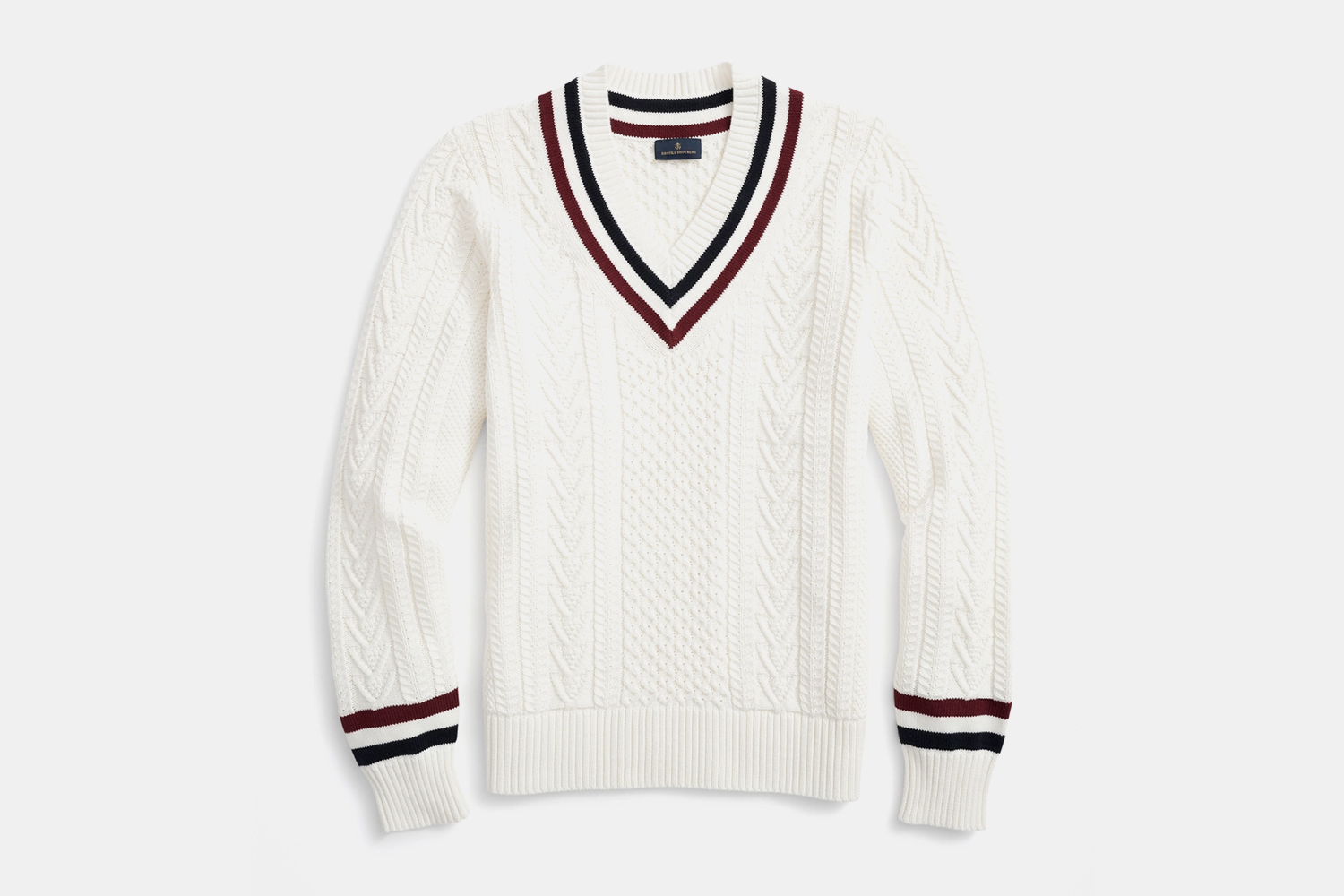 Brooks Brothers Supima Cotton Tennis Sweater