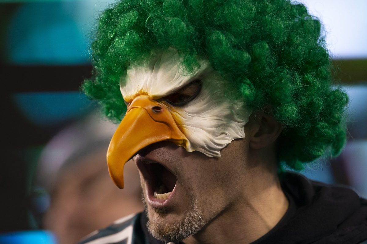 A Philadelphia Eagles fan