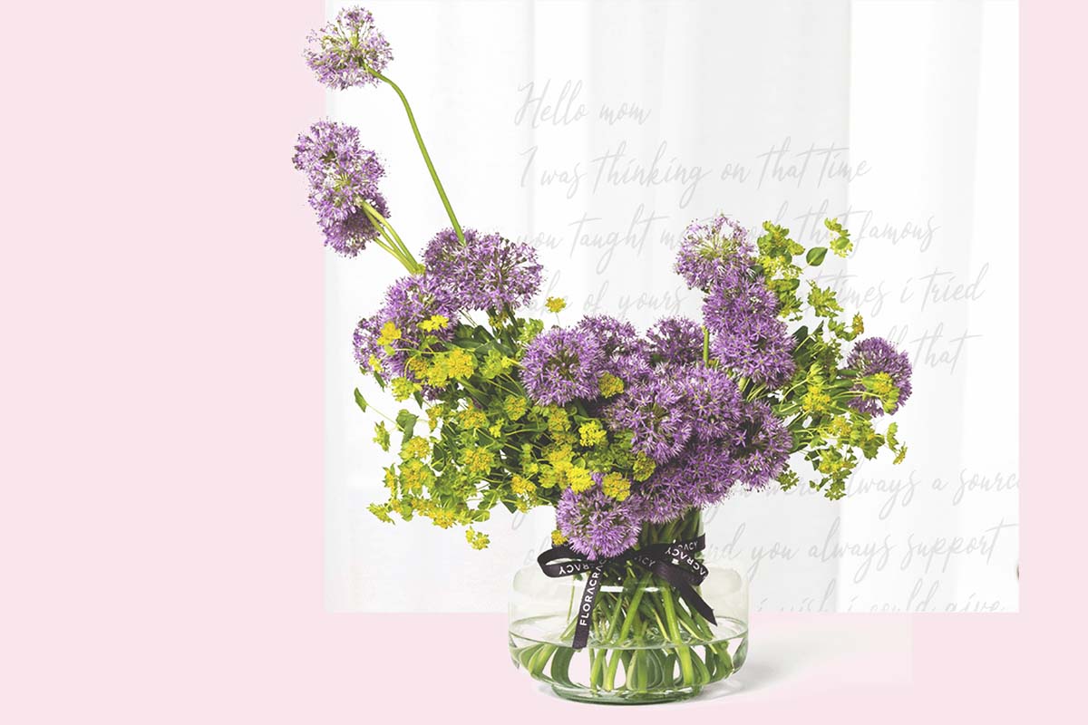 a sample bouquet from Floracracy