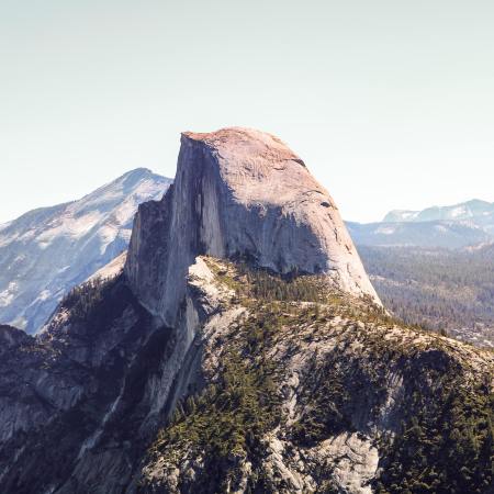The Half Dome in Yosemite National Park