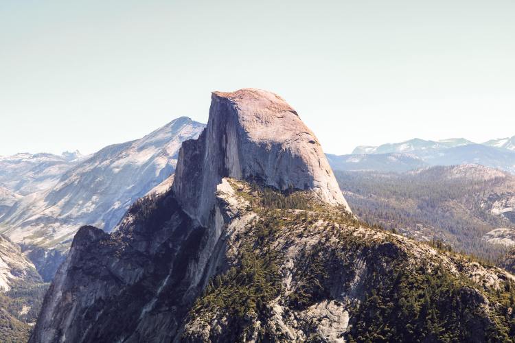 The Half Dome in Yosemite National Park